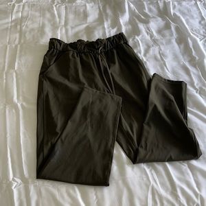 Lululemon Keep Moving Pants Dark Olive